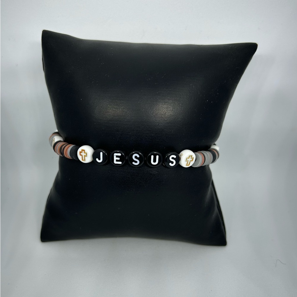 Jesus Heishi Bracelet